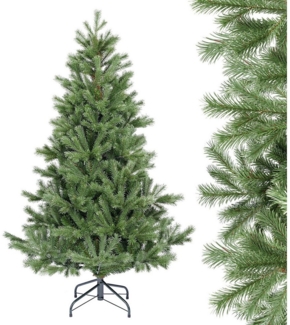 Salcar Künstlicher Weihnachtsbaum Weihnachtsbaum Künstlich mit Christbaumständer Tannenbaum Christbaum, 150 cm Weihnachtsbaum, 824 Zweige (616 PE + 208 PVC), ca. 75 % PE