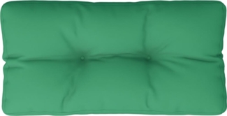 vidaXL Palettenkissen Grün 70x40x12 cm Stoff 360584