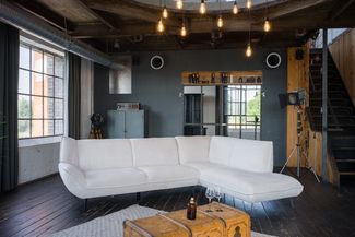 KAWOLA Sofa CALLA Ecksofa Cord cremeweiß Recamiere rechts 82 x 203 x 274 cm