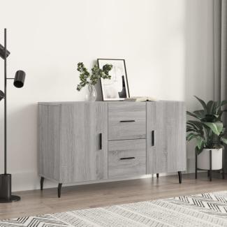 vidaXL Sideboard Grau Sonoma 100x36x60 cm Holzwerkstoff 828194