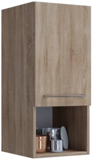 VCM Midischrank Holz Badmöbel Hängeschrank Badschrank Bad Badinos