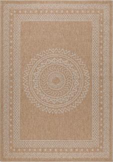 Outdoor Teppich Davide rechteckig - 140x200 cm - Beige