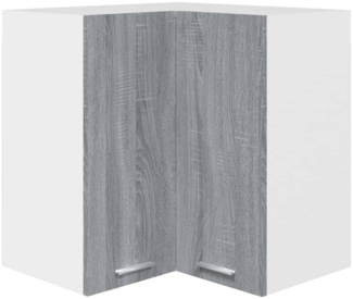 vidaXL Eck-Hängeschrank Lyon Grau Sonoma 57x57x60 cm Holzwerkstoff 815598