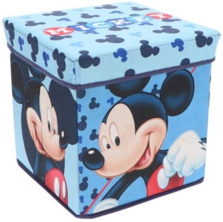 Disney Aufbewahrungsbox Mickey Maus Aufbewahrungsbox zusammenklappbar 30x30cm