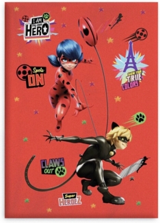 Miraculous Ladybug Polar Fleece Decke 100x140 cm – Weiche Kuscheldecke