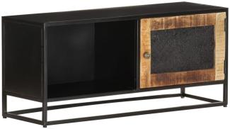 vidaXL TV-Schrank 90x30x40 cm Raues Mangoholz 323150