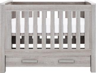 Europe Baby Juno Babybett mit Schublade Grau 60 x