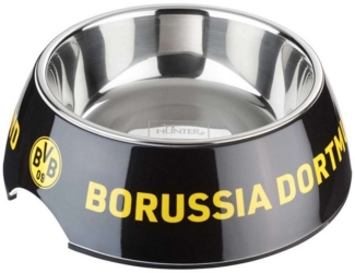 Hunter Tierbedarf Futternapf Melamin-Napf BVB schwarz/gelb