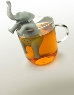 WestCraft Teesieb Cute Animal Tee-Sieb, Tee Ei, Tea Infuser, Teekugel Silikon Jumbo, Silikon, (1-St), Lustige Tee-Ei-Tier-Figuren, Zur Zubereitung von 1 Tasse losen Tee