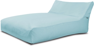 Sitzsack ‘Sofa Sunbed‘, Bezugstoff - Dunes, 100% Olefin, Aquamarine, 80x180x140 cm cm.