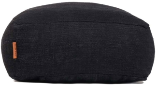Der Comfy Pouf - Schwarz - Schwarz - 60x60x25cm