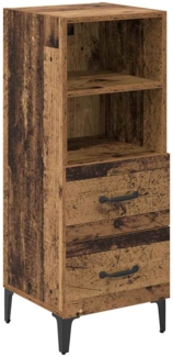 vidaXL Sideboard Altholz 34 x 34,5 x 90 cm Holzwerkstoff 880952