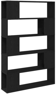 vidaXL TV-Schrankset Schwarz Eichen-Optik 100 x 24 x 155 cm 862698