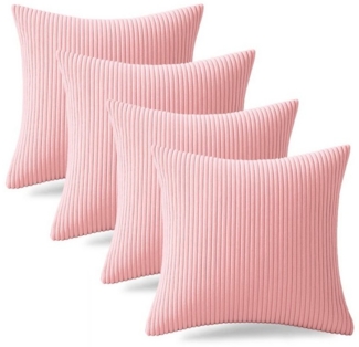 LIVINA HOME Kissenbezug Premium Kissenbezüge, Dekokissen Couchkissen Sofakissen, Kissenhülle, (4 Stück), Kuschelkissen Zierkissen, Kissen Bezug Set, Black Friday Sale!