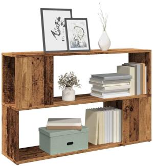 vidaXL Bücherregal Altholz-Optik 100x24x63 cm Holzwerkstoff 856740