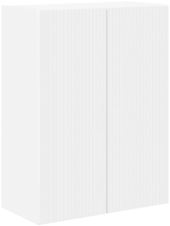 vidaXL TV-Wandschrank Weiß 59,5 x 31 x 80 cm Holzwerkstoff 892359