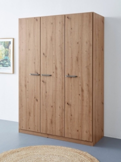 INOSIGN Drehtürenschrank Kleiderschrank Schrank Garderobe Wäscheschrank VANDOR in drei Breiten, Höhe 197 cm, Griffe in Graumetallic MADE IN GERMANY