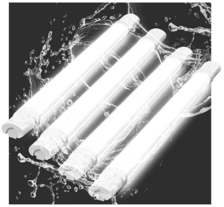 Nettlife Deckenleuchte LED Außenleuchte 90CM Led Röhre 24W Kellerlampe 5000K, LED fest integriert