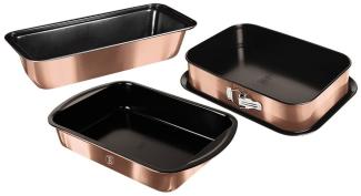 Berlinger Haus Berlinger Haus Set mit 3 Backformen Rose Gold BH7633