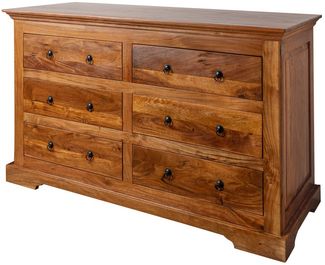 Kommode Akazie 145x58x90 honig lackiert OXFORD #0447