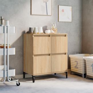 vidaXL Sideboard Sonoma-Eiche 60x35x70 cm Holzwerkstoff 821167