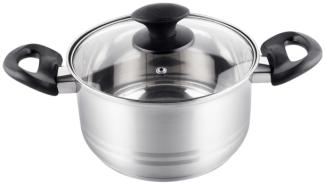 Lamart LTB1810 2 5 l Rund Silber Edelstahl Edelstahl Schwarz