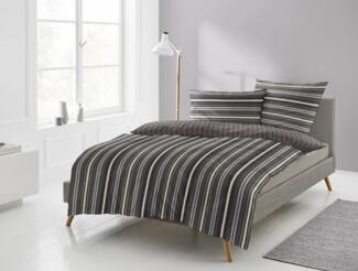 Irisette Mako-Satin Bettwäsche Set Sky 8421 beere 140 x 200 cm + 1 x Kissenbezug 90 x 70 cm