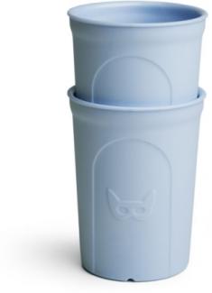 Herobility Eco Trinkbecher 250ml blau (2er Pack)