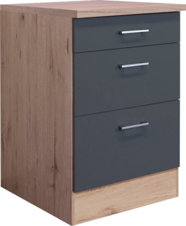 Flex-Well Auszugsunterschrank Morena (B x H x T) 60 x 85 x 60 cm, mit praktischen Auszügen