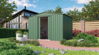 Globel Gerätehaus "Gartenmanager Dream" 1010, jade