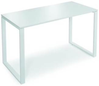 Soennecken Stehtisch 160x80x110cm Gestell weiß Platte weiß