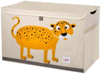 XL Aufbewahrungskiste fürs Kinderzimmer, Leopard, 38 x 61 x 37 cm, von 3 sprouts