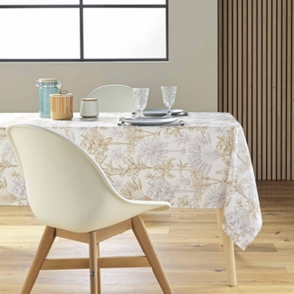 Douceur d'Intérieur, Tischdecke, rechteckig (145x240 cm) Kanarienvogel, Polyester, Bedruckt