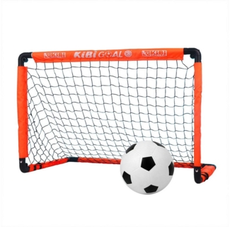 DOPWii Fußballtor Kinderfußballtor, leichtes, faltbares und tragbares Design, Ohne Fußball/Mit Fußball & Pumpe