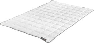 Badenia Bettcomfort Steppbett Clean Cotton leicht, 135x200 cm, weiß