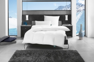 f. a. n. Frankenstolz Daunenkopfkissen Alaska 80x80 cm, soft. 30% Daune