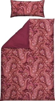 REDBEST Bettwäsche Bettwäsche, Mako-Satin, Satin Paisley