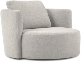 Micadoni Sessel Bliss 1,5-Sitzer Boucle Hellgrau