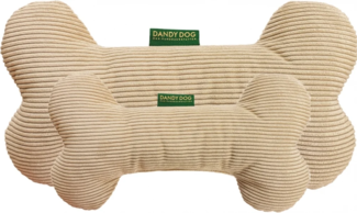 Dandy Dog Hundespielzeug Knochen Relax Beige Größe L/XL