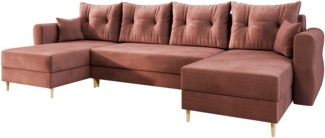 Wohnlandschaft Zyruno U (Farbe: Manila 29)