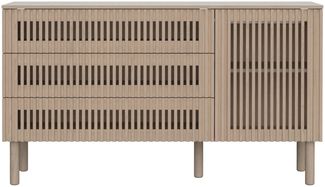 Kidsmill Dai Kommode XL - Eiche Holz natur - Material: Grenen / Plaatmateriaal - Babypark. de