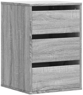vidaXL Kommode Grau Sonoma 40x41x58 cm Holzwerkstoff 852839