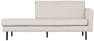 Daybed Rodeo aus Boucle-Stoff Rechts, Natur