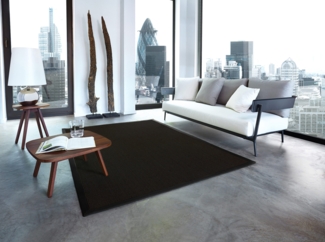 Sisal Premium Teppich ASTRA Manaus schwarz/schwarz 250x300cm