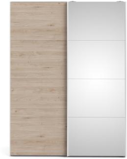 Veto Schiebetürenschrank 150cm weiß Hickory Kleiderschrank Schwebetüren Schrank