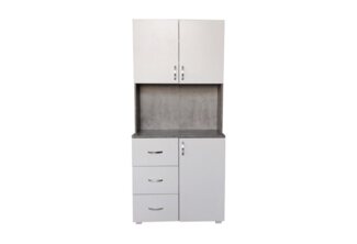 HTI-Line Küchenbuffet Küchenbuffet Blanca (Stück, 1-St, 1x Schrank Blanca, ohne Dekoration) Küchenschrank Hochschrank