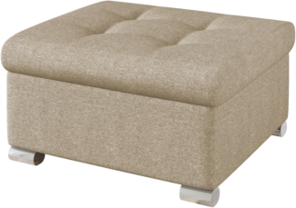 Polsterhocker Niko Klein, Farbe: Tatum 272