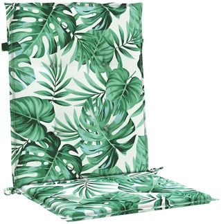 vidaXL Rückenstützkissen Blatt 2 pcs Blattmuster 100 x 50 x 3 cm 361310