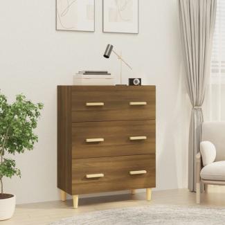 vidaXL Sideboard Braun Eichen-Optik 70x34x90 cm Holzwerkstoff 817347