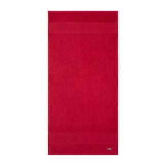 Lacoste Frottier Handtücher Lecroco|Handtuch 50x100 cm| rouge